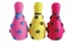 Picture of LeoPet Vinyl Bowling pins dog toy